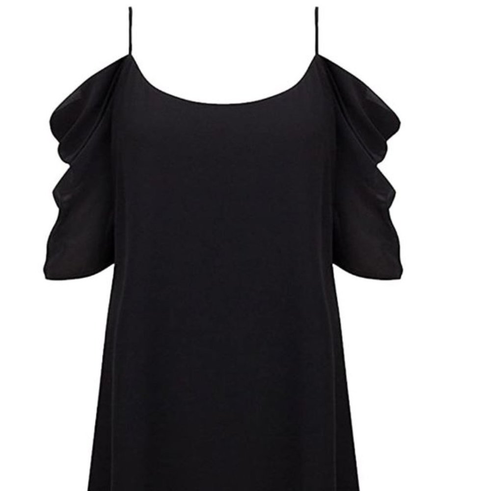 LBD - Cut Out Cold Shoulder Dress